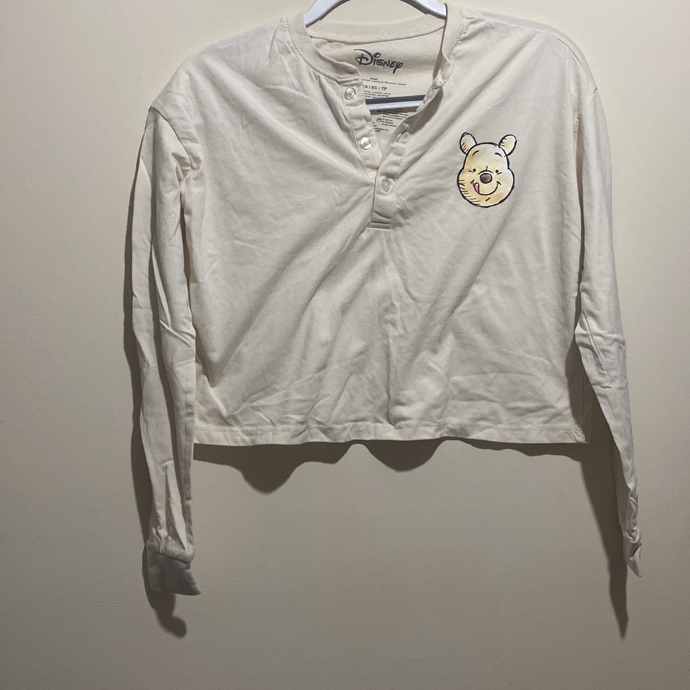Disney crop top long sleeve